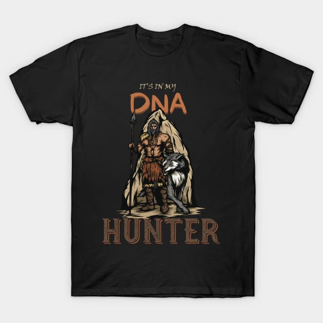 Hunter DNA T-Shirt by UnluckyDesigns